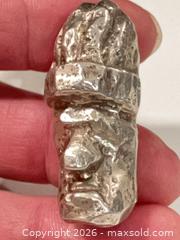 MaxSold Auction: Sterling Silver Abstract Face Figurine / Sculpture - Coquitlam (British Columbia, Canada) SELLER MANAGED Reseller Online Auction - Robson Drive