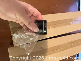 MaxSold Auction: Uline 2 oz Black Metal Tins — 48 Tins per Carton - Coquitlam (British Columbia, Canada) SELLER MANAGED Reseller Online Auction - Robson Drive