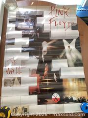 MaxSold Auction: Vintage Lot of 3+ Paper Posters — James Dean, Pink Floyd, Led Zeppelin - Coquitlam (British Columbia, Canada) SELLER MANAGED Reseller Online Auction - Robson Drive