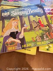 MaxSold Auction: Walt Disney Read-Along Book with Vinyl Record, 1970s - Coquitlam (British Columbia, Canada) SELLER MANAGED Reseller Online Auction - Robson Drive