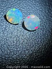MaxSold Auction: Rare pair of faceted opal  - Mississauga (Ontario, Canada) PARTNER MANAGED Reseller Online Auction - South Gateway Road