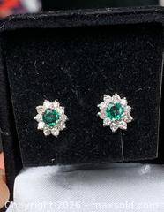 MaxSold Auction: 14K (1.5gr) WHITE GOLD NATURAL I-1 - VVS  DIAMOND STUD EARRINGS JEWELLERY - Toronto (Ontario, Canada) PARTNER MANAGED Downsizing Online Auction - Queen Street E