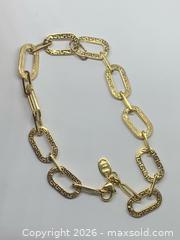 MaxSold Auction: FLASHY!! (3.2gr) 10K YELLOW GOLD VERSACE BRACELET - Toronto (Ontario, Canada) PARTNER MANAGED Downsizing Online Auction - Queen Street E