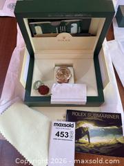 MaxSold Auction: Rolex Datejust Two-Tone Diamond Dial Watch, Model 116233, Complete Set - Merrickville-Wolford (Ontario, Canada) PARTNER MANAGED Downsizing Online Auction - Kilmarnock Road