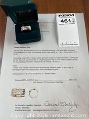 MaxSold Auction: Gentleman's Diamond Ring in 14k Yellow Gold with Original Mappins Box - Merrickville-Wolford (Ontario, Canada) PARTNER MANAGED Downsizing Online Auction - Kilmarnock Road