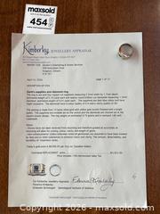 MaxSold Auction: Gent's Sapphire and Diamond Ring in 14K White and Yellow Gold with Appraisal - Merrickville-Wolford (Ontario, Canada) PARTNER MANAGED Downsizing Online Auction - Kilmarnock Road