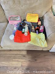 MaxSold Auction: Clothing, Toiletries & Travel/Cosmetic Bags Lot - King (Ontario, Canada) SELLER MANAGED Moving Online Auction -  Wells Orchard Crescent