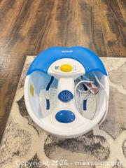 MaxSold Auction: Dr. Scholl's Electric Foot Spa Foot Bath, Blue/White - King (Ontario, Canada) SELLER MANAGED Moving Online Auction -  Wells Orchard Crescent