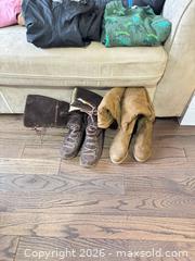 MaxSold Auction: Lot of 5–7 Jackets, Boots & Sweatshirt — Mixed Colors & Materials - King (Ontario, Canada) SELLER MANAGED Moving Online Auction -  Wells Orchard Crescent