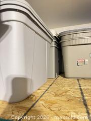 MaxSold Auction: Lot of 6+ Rubbermaid & Generic Plastic Storage Bins/Totes - King (Ontario, Canada) SELLER MANAGED Moving Online Auction -  Wells Orchard Crescent
