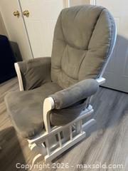 MaxSold Auction: Glider chair and ottoman  - Clarington (Ontario, Canada) SELLER MANAGED Moving Online Auction - Cornish Drive