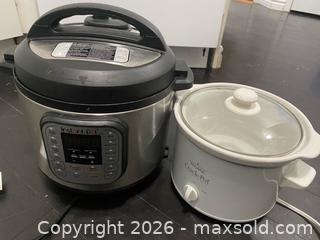 MaxSold Auction: instant pot and crock pot  - Clarington (Ontario, Canada) SELLER MANAGED Moving Online Auction - Cornish Drive
