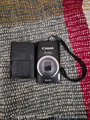 MaxSold Auction: Canon PowerShot ELPH 340 HS Compact Camera 12x Optical - Langford (British Columbia, Canada) SELLER MANAGED Downsizing Online Auction - Atkins Avenue