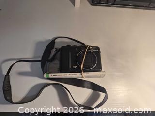 MaxSold Auction: Canon PowerShot G9 Point & Shoot Camera, Black - Langford (British Columbia, Canada) SELLER MANAGED Downsizing Online Auction - Atkins Avenue