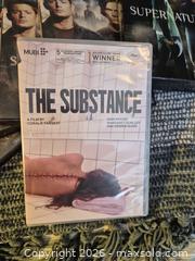 MaxSold Auction: The Substance DVD — Disc in Original Case - Langford (British Columbia, Canada) SELLER MANAGED Downsizing Online Auction - Atkins Avenue
