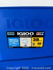 MaxSold Auction: Igloo 38qt Rolling Cooler  - Daly City (California, USA) SELLER MANAGED Estate Sale Online Auction - Lake Vista Avenue