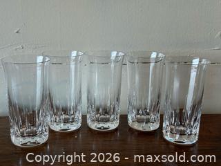 MaxSold Auction: These highball glasses are from the Baccarat Harmonie collection - Daly City (California, USA) SELLER MANAGED Estate Sale Online Auction - Lake Vista Avenue