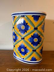 MaxSold Auction: Vintage Porcelain Umbrella Holder  - Daly City (California, USA) SELLER MANAGED Estate Sale Online Auction - Lake Vista Avenue