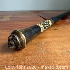 MaxSold Auction: Anglo-Indian Sword Cane, Early 19th-20th Century  - Toronto (Ontario, Canada) SELLER MANAGED Reseller Online Auction -  Crouse Road (STORAGE)