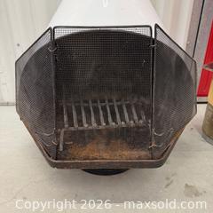 MaxSold Auction: Midcentury Acorn-Style Fireplace, MCM Display, 1960s — White - Toronto (Ontario, Canada) SELLER MANAGED Reseller Online Auction -  Crouse Road (STORAGE)