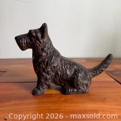 MaxSold Auction: Vintage Solid Cast Iron Scottish Dog, Decorative Art  - Toronto (Ontario, Canada) SELLER MANAGED Reseller Online Auction -  Crouse Road (STORAGE)