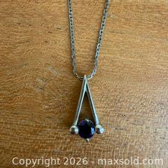 MaxSold Auction: Vintage Sterling Sliver Necklace With Pendant - Toronto (Ontario, Canada) SELLER MANAGED Reseller Online Auction -  Crouse Road (STORAGE)