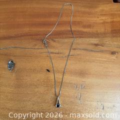 MaxSold Auction: Vintage Sterling Sliver Necklace With Pendant - Toronto (Ontario, Canada) SELLER MANAGED Reseller Online Auction -  Crouse Road (STORAGE)