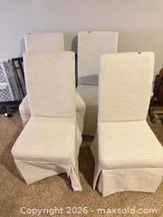 MaxSold Auction: 4 Formal Chairs - Erie (Colorado, USA) SELLER MANAGED Moving Online Auction - Madison Drive