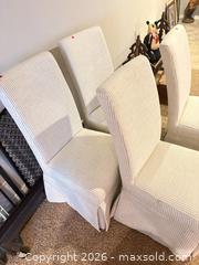 MaxSold Auction: 4 Formal Chairs - Erie (Colorado, USA) SELLER MANAGED Moving Online Auction - Madison Drive