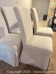 MaxSold Auction: 4 Formal Chairs - Erie (Colorado, USA) SELLER MANAGED Moving Online Auction - Madison Drive