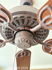 MaxSold Auction: Antique Copper/Oil-Rubbed Bronze 5-Blade Ceiling Fan - Erie (Colorado, USA) SELLER MANAGED Moving Online Auction - Madison Drive