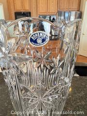 MaxSold Auction: Crystal Bohemia Vase - Erie (Colorado, USA) SELLER MANAGED Moving Online Auction - Madison Drive