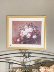 MaxSold Auction: Floral print picture  - Erie (Colorado, USA) SELLER MANAGED Moving Online Auction - Madison Drive