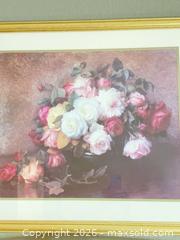 MaxSold Auction: Floral print picture  - Erie (Colorado, USA) SELLER MANAGED Moving Online Auction - Madison Drive