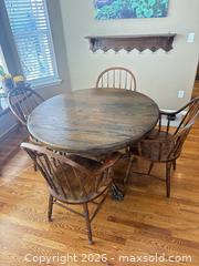 MaxSold Auction: Kitchen table and 4 chairs - Erie (Colorado, USA) SELLER MANAGED Moving Online Auction - Madison Drive