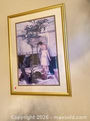 MaxSold Auction: Large gold frame print - Erie (Colorado, USA) SELLER MANAGED Moving Online Auction - Madison Drive