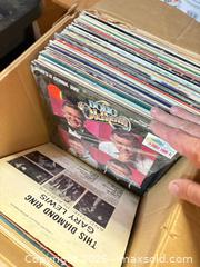 MaxSold Auction: Lot of 25–49 Vintage 12-inch LP Vinyl Records, Mixed Genres - Erie (Colorado, USA) SELLER MANAGED Moving Online Auction - Madison Drive