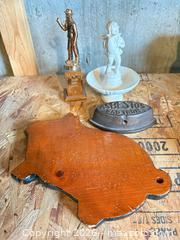 MaxSold Auction: Mid century items, fishing trophy etc– Lot of 4 - Erie (Colorado, USA) SELLER MANAGED Moving Online Auction - Madison Drive