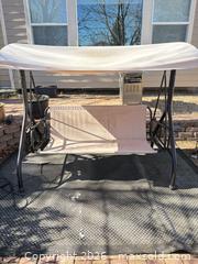 MaxSold Auction: Outdoor patio swing - Erie (Colorado, USA) SELLER MANAGED Moving Online Auction - Madison Drive