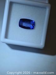 MaxSold Auction: Investment grade Flawless natural Tanzanite  - Toronto (Ontario, Canada) PARTNER MANAGED Reseller Online Auction - Gerrard Street East