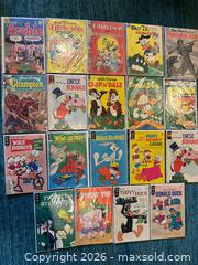 MaxSold Auction: 1940s-70s Vintage Comic Books Lot  - Stoughton (Massachusetts, USA) SELLER MANAGED Reseller Online Auction - West Street