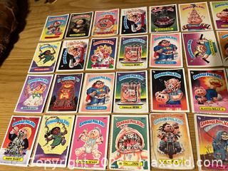 MaxSold Auction: 1986 Vintage Garbage Pail Kids Lot Cards Topps  - Stoughton (Massachusetts, USA) SELLER MANAGED Reseller Online Auction - West Street