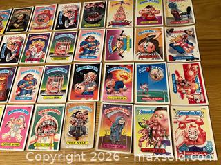 MaxSold Auction: 1986 Vintage Garbage Pail Kids Lot Cards Topps  - Stoughton (Massachusetts, USA) SELLER MANAGED Reseller Online Auction - West Street
