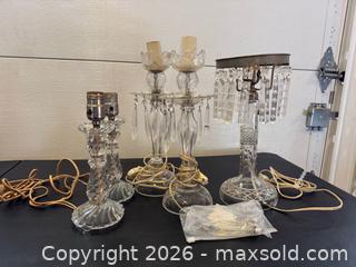 MaxSold Auction: Crystal Lamp Bases - Stoughton (Massachusetts, USA) SELLER MANAGED Reseller Online Auction - West Street