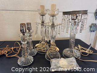 MaxSold Auction: Crystal Lamp Bases - Stoughton (Massachusetts, USA) SELLER MANAGED Reseller Online Auction - West Street