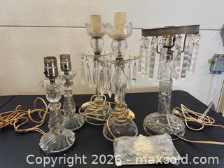 MaxSold Auction: Crystal Lamp Bases - Stoughton (Massachusetts, USA) SELLER MANAGED Reseller Online Auction - West Street