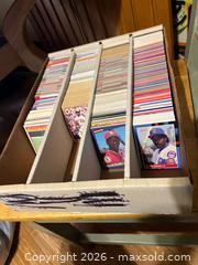 MaxSold Auction: Large Baseball Card 2000+ Mixed Lot  - Stoughton (Massachusetts, USA) SELLER MANAGED Reseller Online Auction - West Street