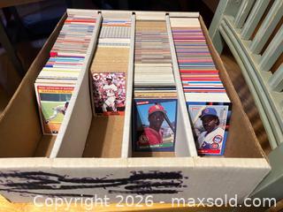 MaxSold Auction: Large Baseball Card 2000+ Mixed Lot  - Stoughton (Massachusetts, USA) SELLER MANAGED Reseller Online Auction - West Street