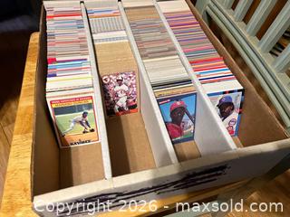 MaxSold Auction: Large Baseball Card 2000+ Mixed Lot  - Stoughton (Massachusetts, USA) SELLER MANAGED Reseller Online Auction - West Street