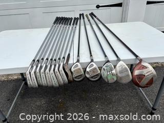 MaxSold Auction: Lefty Cobra Golf Set with Izzo Golf Bag - Stoughton (Massachusetts, USA) SELLER MANAGED Reseller Online Auction - West Street
